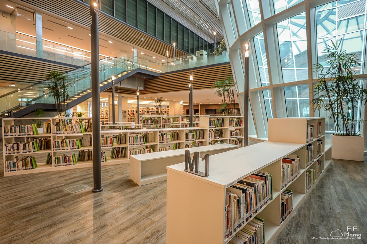 ｜不只是圖書館｜全台最美面積最大書香新地標-桃園市立圖書館新