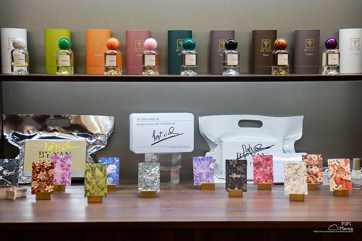 台北做香水｜BY YAN Perfume美麗華分店｜法式AI調香訂製自名精品香水