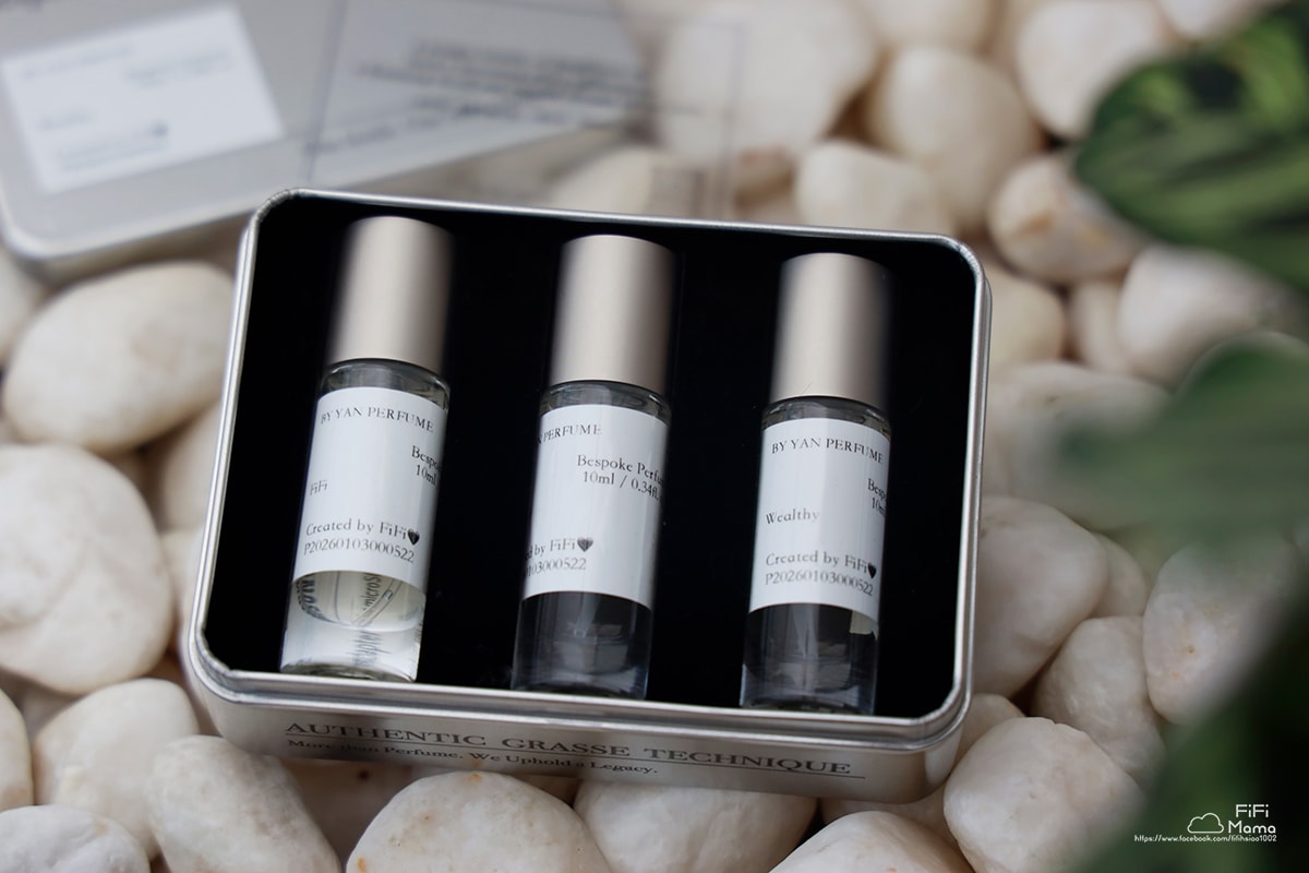 台北做香水｜BY YAN Perfume美麗華分店｜法式AI調香訂製自名精品香水