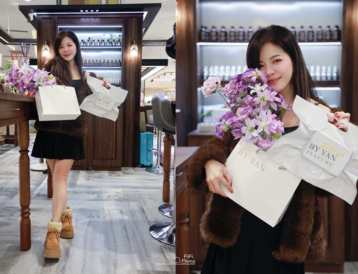 台北做香水｜BY YAN Perfume美麗華分店｜法式AI調香訂製自名精品香水